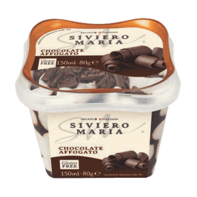 SIVIERO MARIA - AFFOGATO WITH CHOCOLATE GLUTEN-FREE 150 ML
