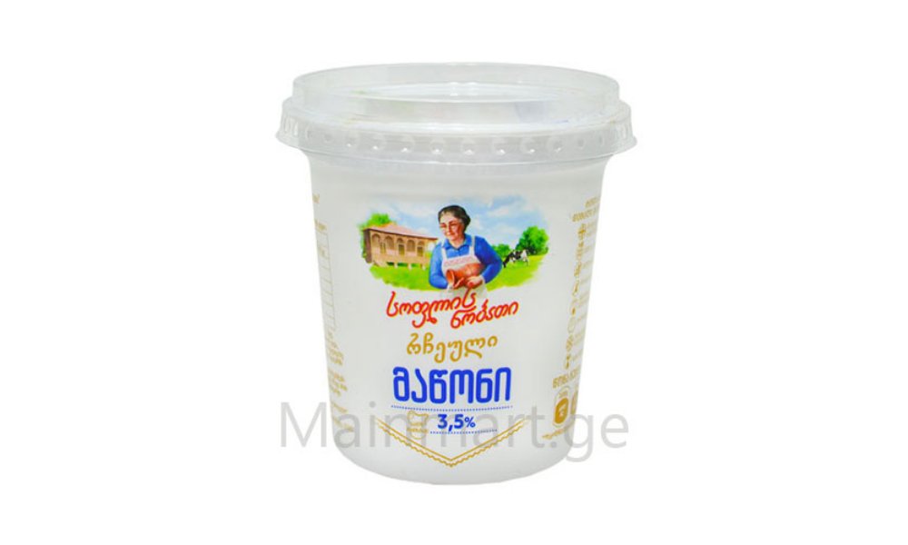 მაწონი სოფლის ნობათი რჩეული 3,5% 380გ 12X