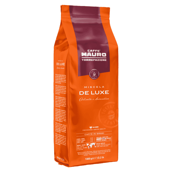 MAURO-COFFEE BEANS DE LUXE 70% ARABICA,30% ROBUSTA 1KG