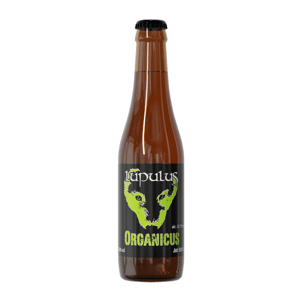 Beer lupulus Organicus 24*33cl OW  Controle Certisys  BE-BIO-01 8.5% alc 