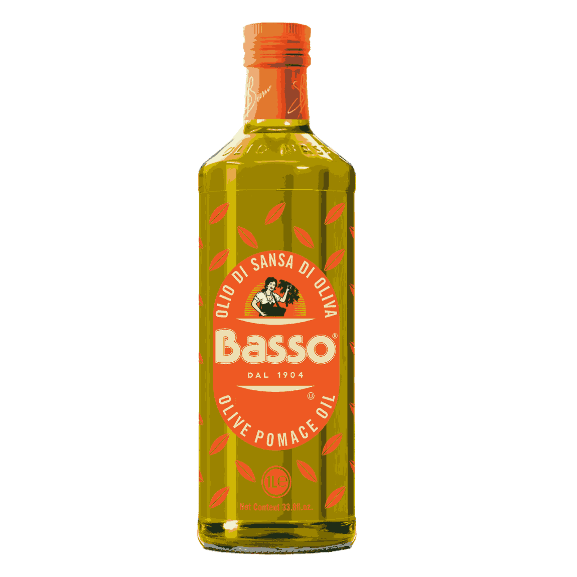 BASSO-OLIVE OIL POMACE 1L