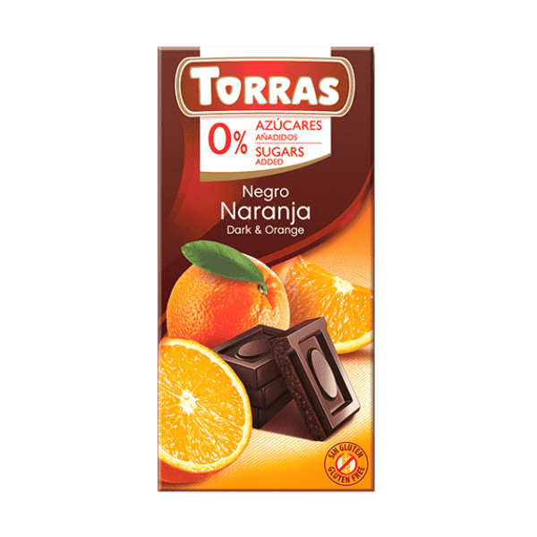 S/F Dark & Orange chocolate 75 g