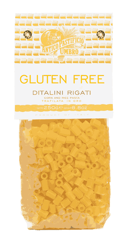 ANTICO-PASTA WITH CORN AND RICE DITALINI RIGATI, GLUTEN-FREE, 250G