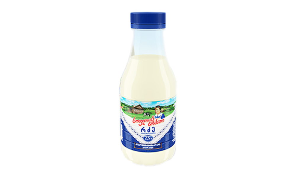 სოფლის ნობათი-რძე პასტერიზებული 2,5% 440გ