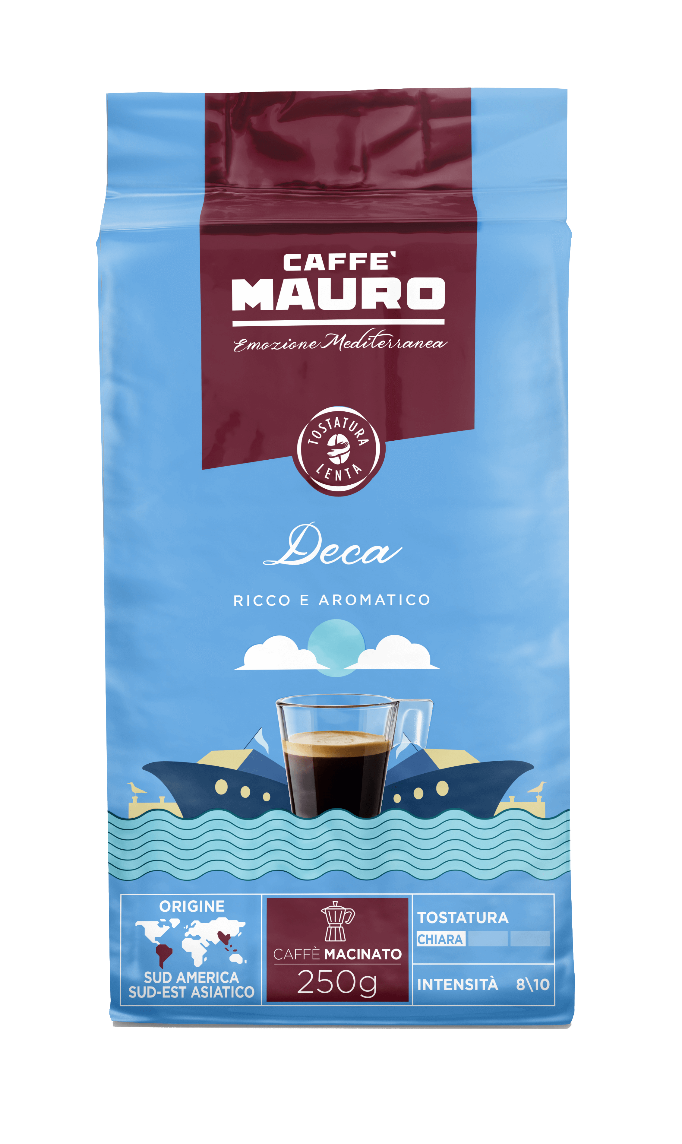 DECAF Flex bag 20x250g. 25%Arabica/75% Robusta