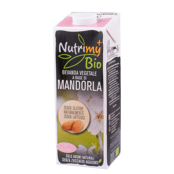  BONIZZI-Almond milk bio,vegan,lactose,gluten and sugar free 1l.
