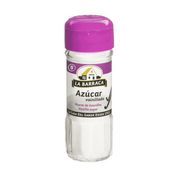 PLASTIC JAR BARRACA 46 G VANILLA SUGAR