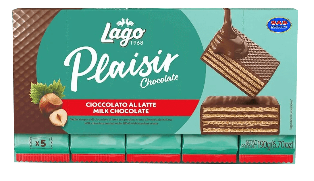 PLAISIR MILK CHOCOLATE 5X38G