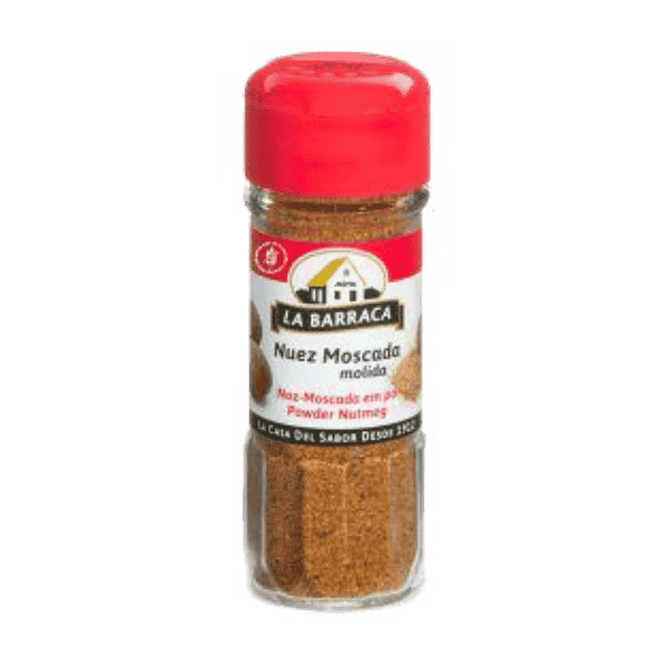GLASS JAR BARRACA 42 G NUTMEG POWDER