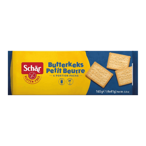 DR.SCHAR-PETIT BEURRE BISCUITS,GLUTEN FREE 165G