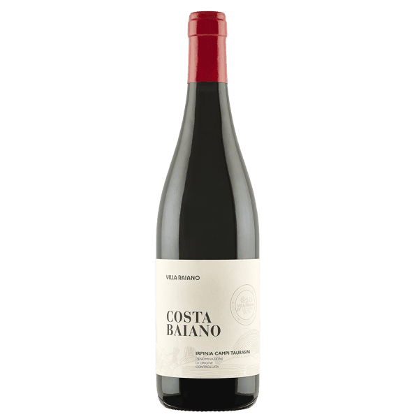 VILLA RAIANO-RED WINE, COSTA BAIANO CAMPI TAURASINI DOC 750ML