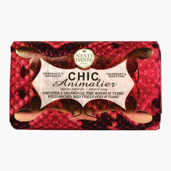 NESTI DANTE-CHIC ANIMALIER RED PYTHON SOAP 250G