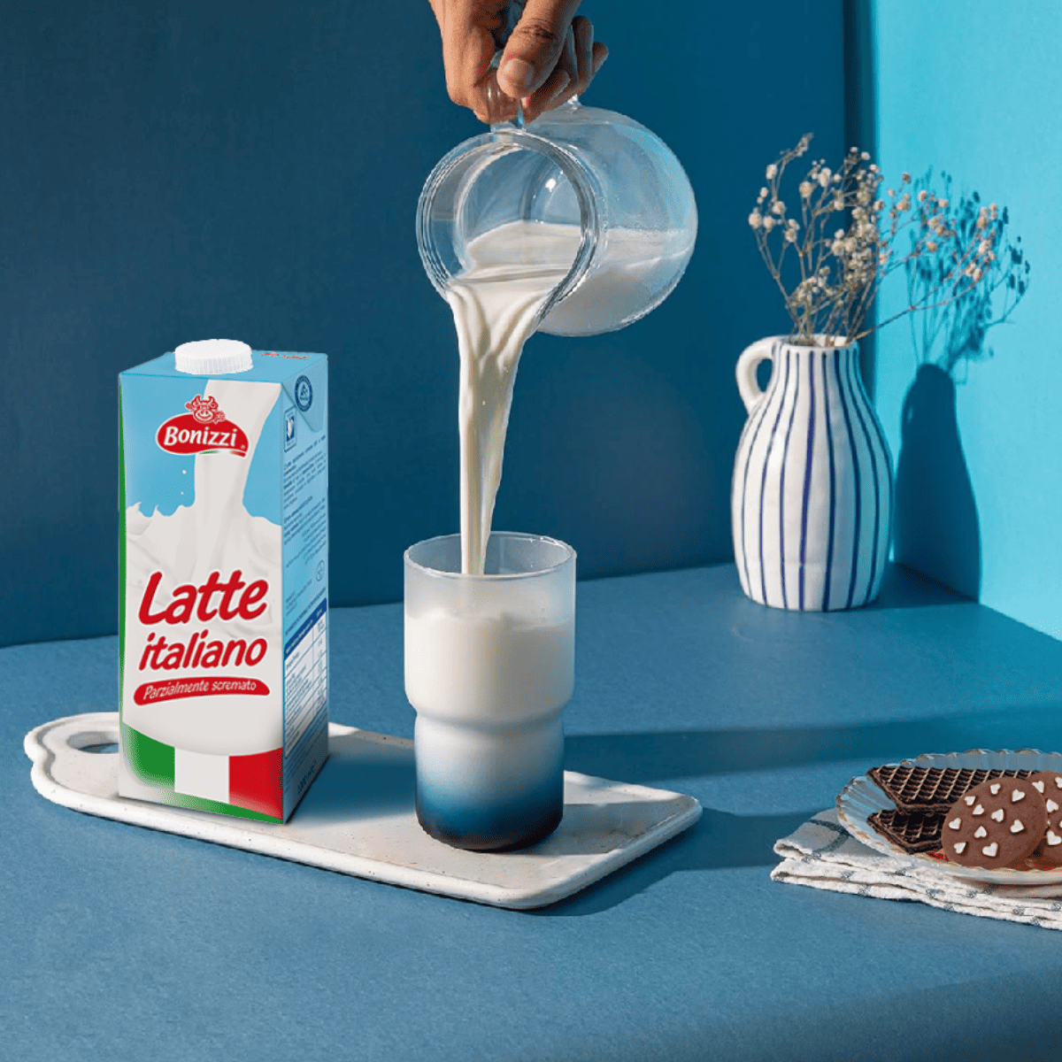 𝟭𝟬𝟬% იტალიური ნატურალური რძე